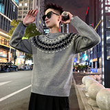 MC219/P88控128高品质插肩袖民族风毛衣针织打底衫男2，男装T恤，电商A256