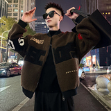 A228/P198控268毛巾绣印花颗粒绒外套，女装短外套，电商A256