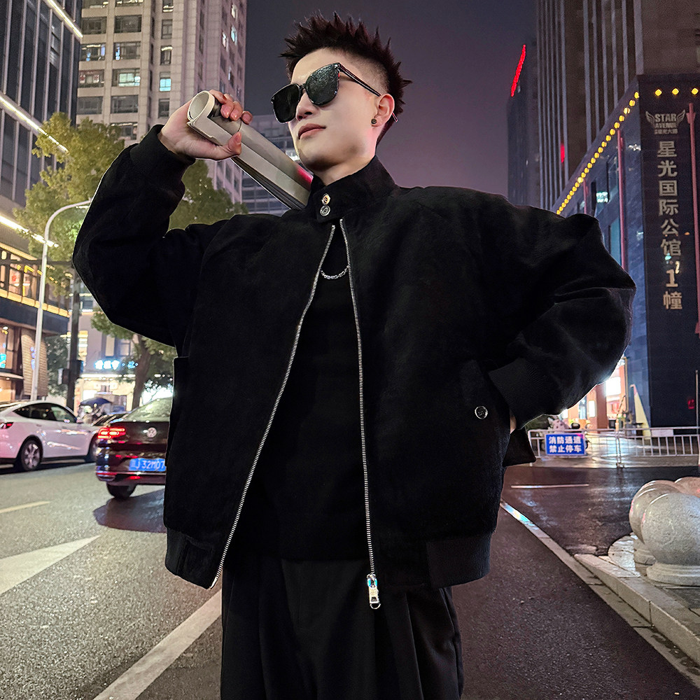 A227/P198控268龙马貂加毛外套1，女装短外套，电商A256