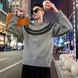 MC219/P88控128高品质插肩袖民族风毛衣针织打底衫男3，男装T恤，电商A256