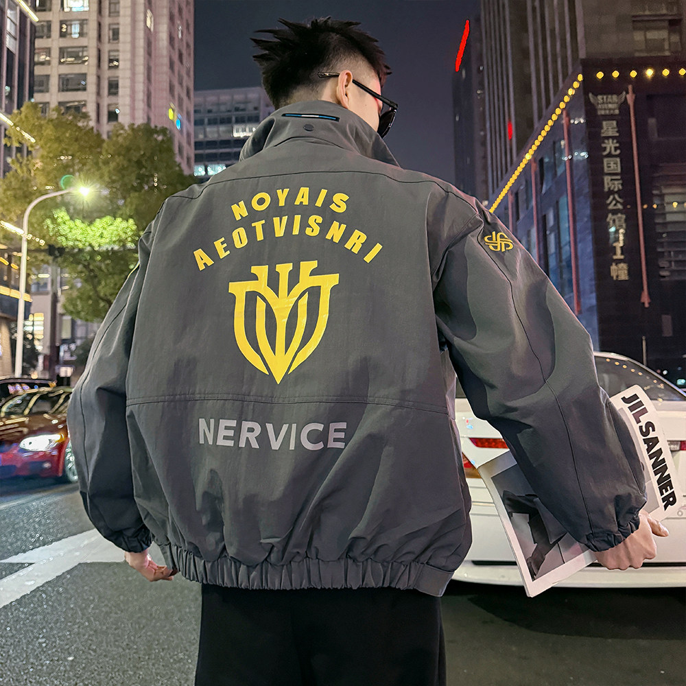J189/P138控188飞行服印花夹克外套男,男装夹克,电商A256