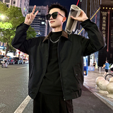 J173/P98控138简约撞色灯芯绒领夹克痞帅小伙帅气外套男4，男装夹克，电商A256