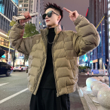 A219/P268控358梯形行线简约光板90羽绒服男士上衣保暖外套2，男装羽绒服，电商A256