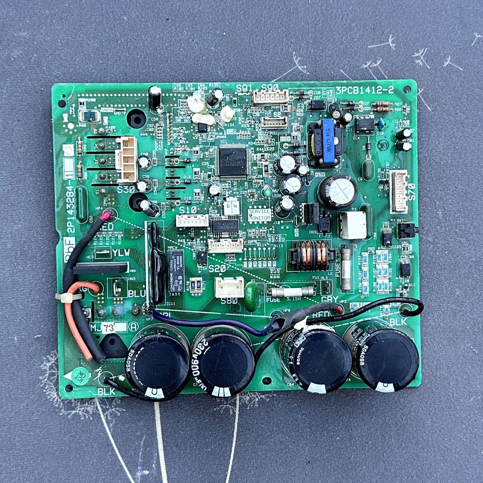大金空调外机板3PCB1412-2 变频主板 2p143284 滤波板 3P143310-1