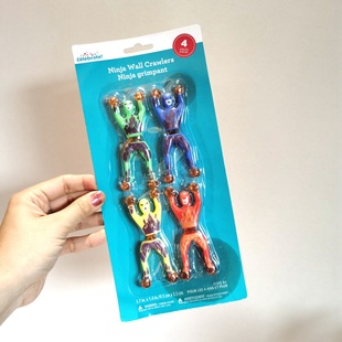 翻跟头 一包4个 非常好玩很解压爬墙蜘蛛人玩具小孩儿童益智外贸