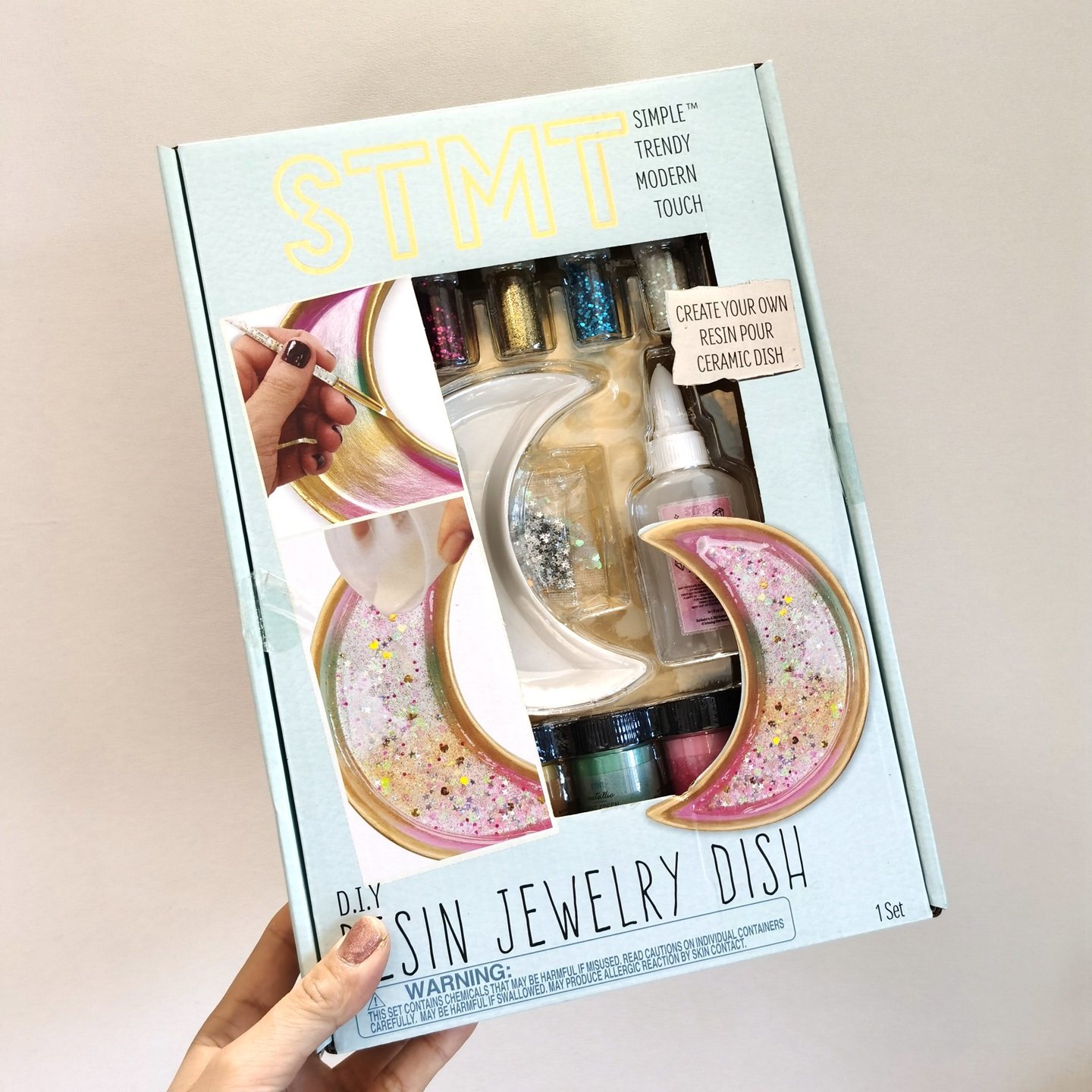 外贸儿童制作豪华树脂首饰盘玩具 女孩益智白模填色DIY材料包,玩具/童车/益智/积木/模型,白模填色/模具彩绘/石膏娃娃,淘宝优惠券,粉丝福利购,淘宝优惠卷