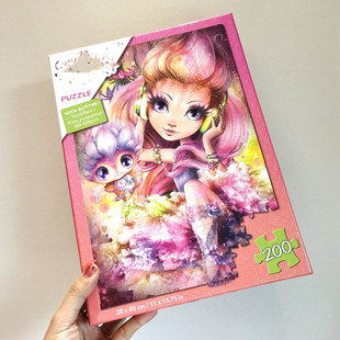 超美~出口外单大片卡通公主独角兽减压儿童益智主题拼图解压玩具