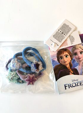 冰雪奇缘儿童不伤发发圈饰品
