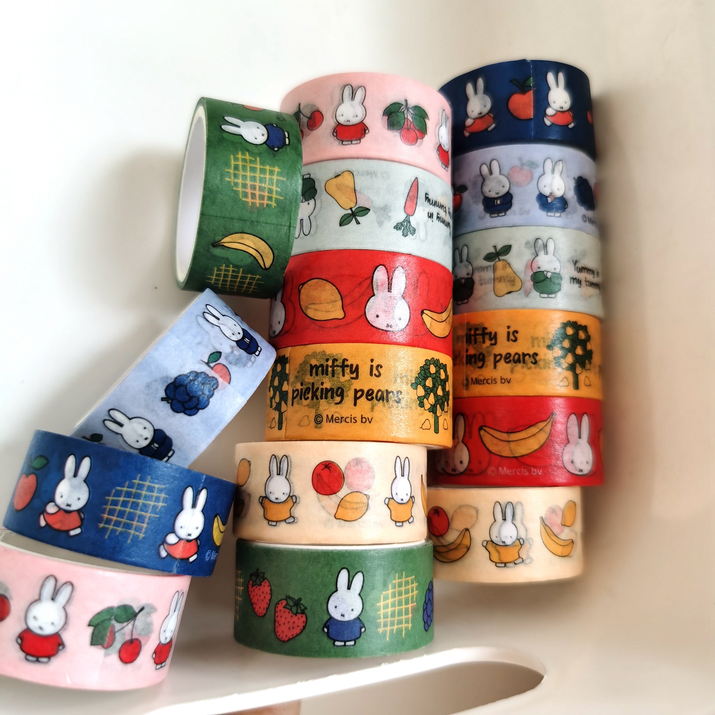 可爱米菲兔卡通手账易撕和纸胶带