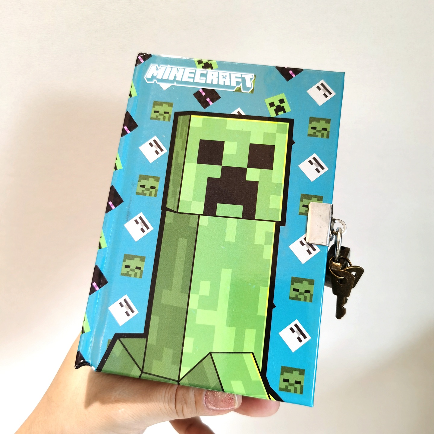 我的世界带锁加厚彩页纸记事本
