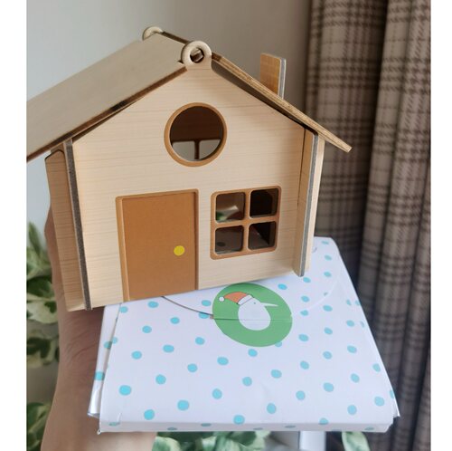 儿童手工小屋过家家玩具拼装房子