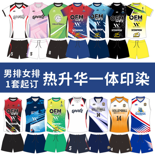 赛普狼2026新款排球服定制