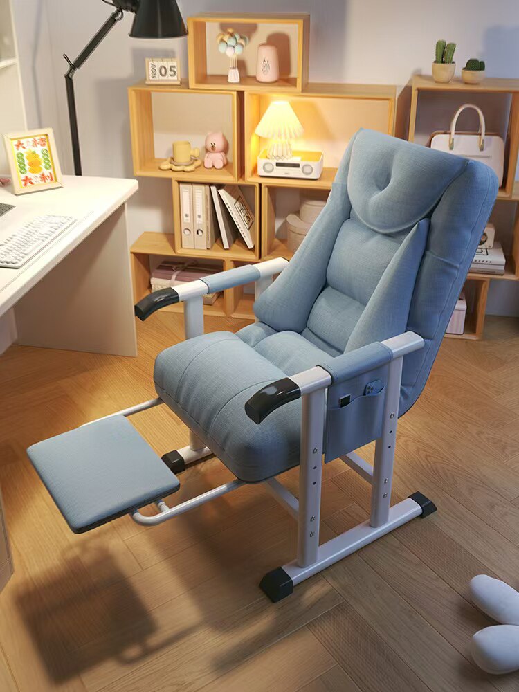 高级人体工学椅舒服久坐沙发椅靠背宿舍单人椅电脑椅稳固学习椅子