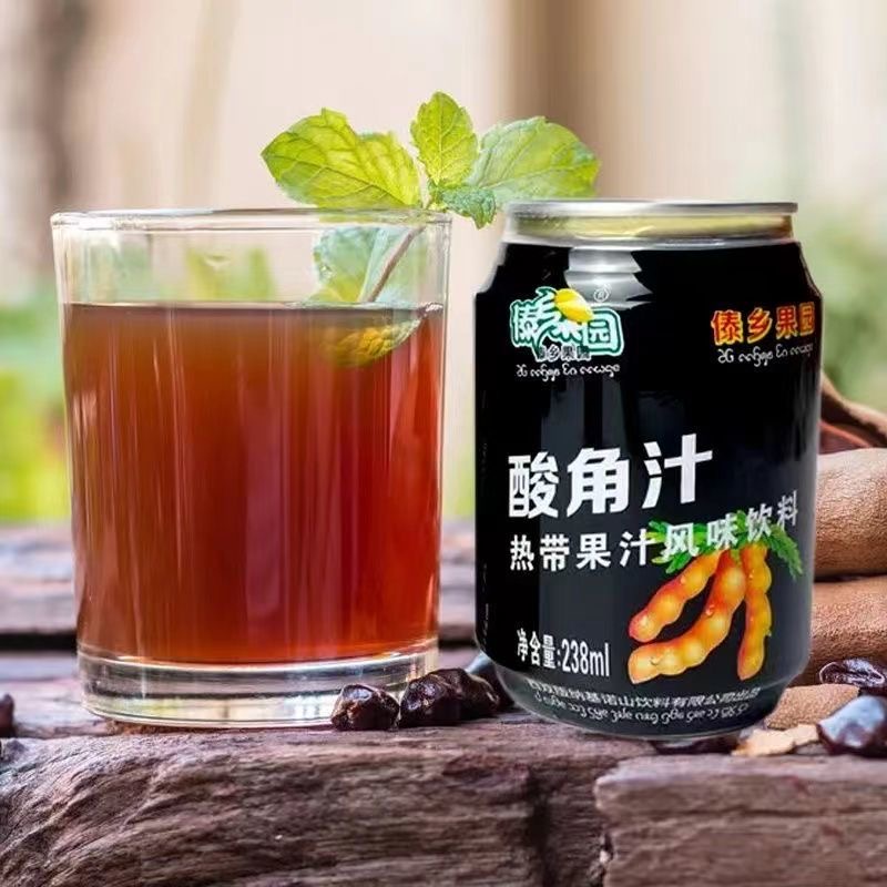 包邮云南特产酸角汁蓝莓汁芒果汁苹果醋酸甜风味饮料饮品238ml