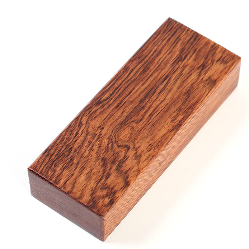 紫光檀红木质烟盒 便携整木挖空12支装滑盖细支细长女士实木烟盒