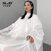 剪发围布带袖 子定制logo美发店发型师剪头发理发围裙高档网红潮