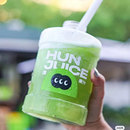 外带定制 手提网红水桶杯一次性奶茶杯带盖饮料瓶冷饮杯水果茶桶装