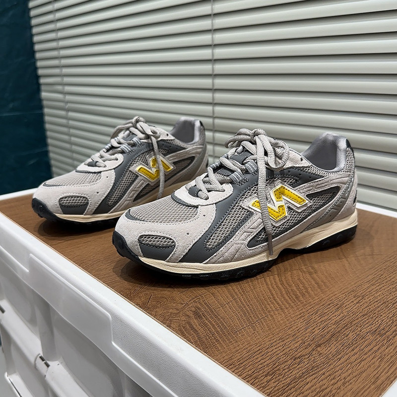 欧洲站真皮网面透气休闲鞋小个子厚底轻便软底德训鞋女百搭老爹鞋