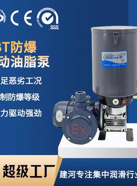润滑设备电动多点润滑泵380V防爆电机油脂泵黄油泵电动油泵润滑泵