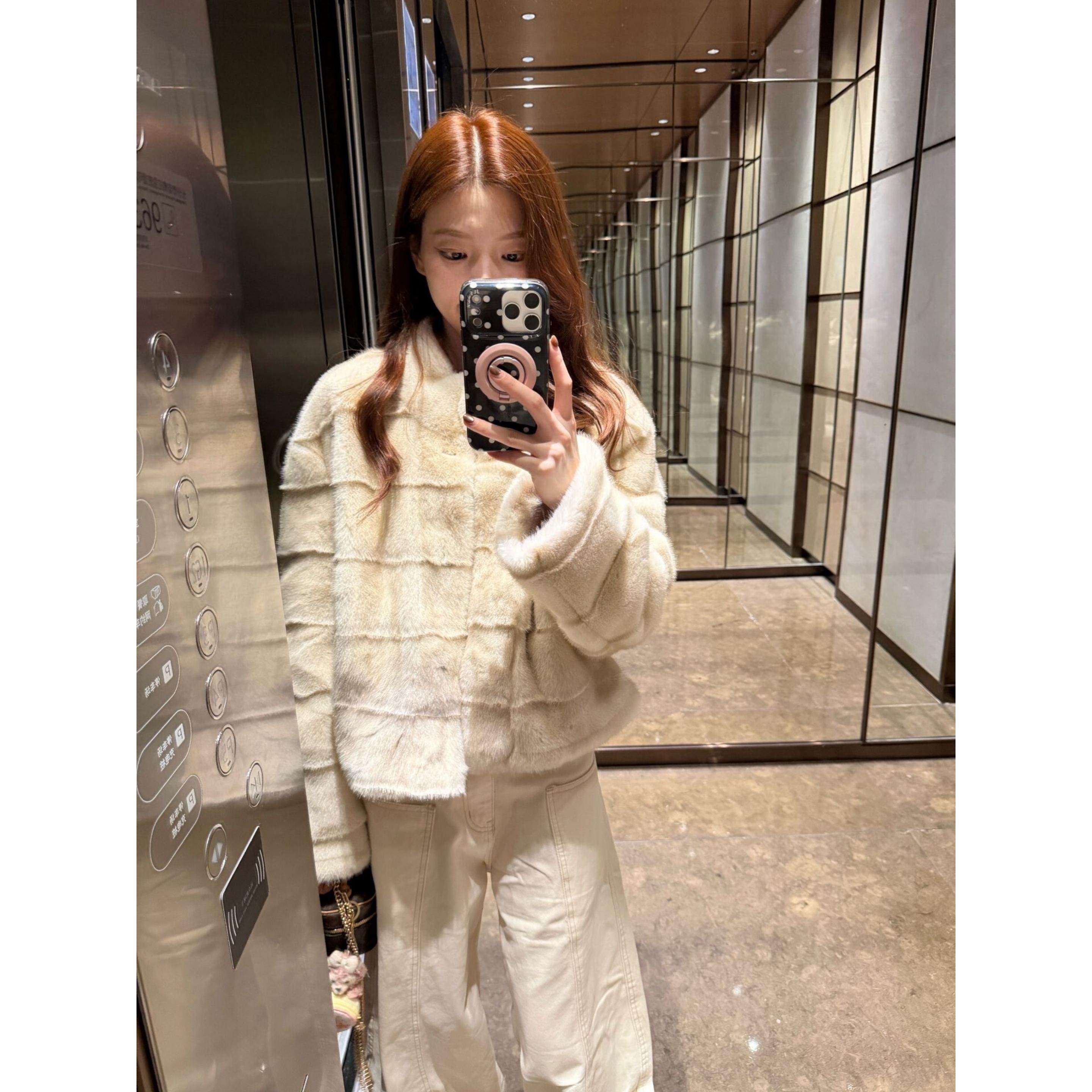 已出货 贵气姐姐 环保貂毛皮草好暖暖复古加厚保暖皮毛一体外套女,女装/女士精品,短外套,淘宝优惠券,粉丝福利购,淘宝优惠卷