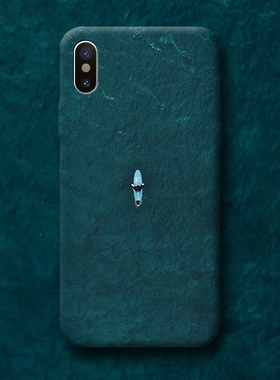 原创墨绿色适用iphonex全包苹果11手机壳xr/xsmax简约11pro/8p/7p