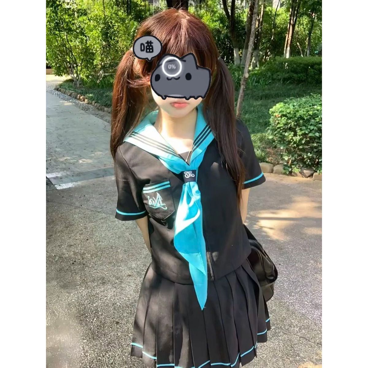 青本绘原创制服裙日系水手服套装