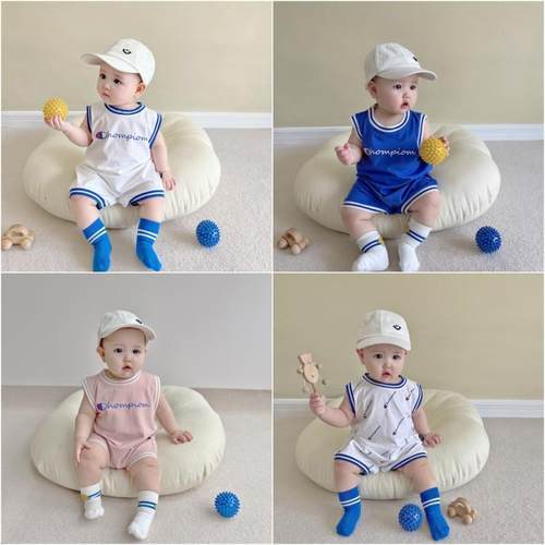 婴儿衣夏装男女宝宝连体哈衣