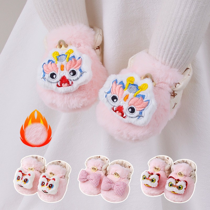 婴儿袜子加绒加厚保暖