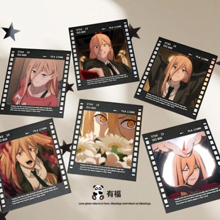 [有福]帕瓦动漫拍立得反转胶片卡收藏礼品礼物周边投影卡照片单人