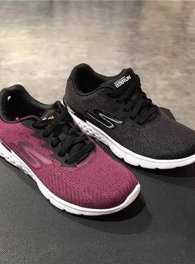 Skechers斯凯奇女鞋减震跑步鞋休闲鞋网面透气运动鞋男鞋14804`