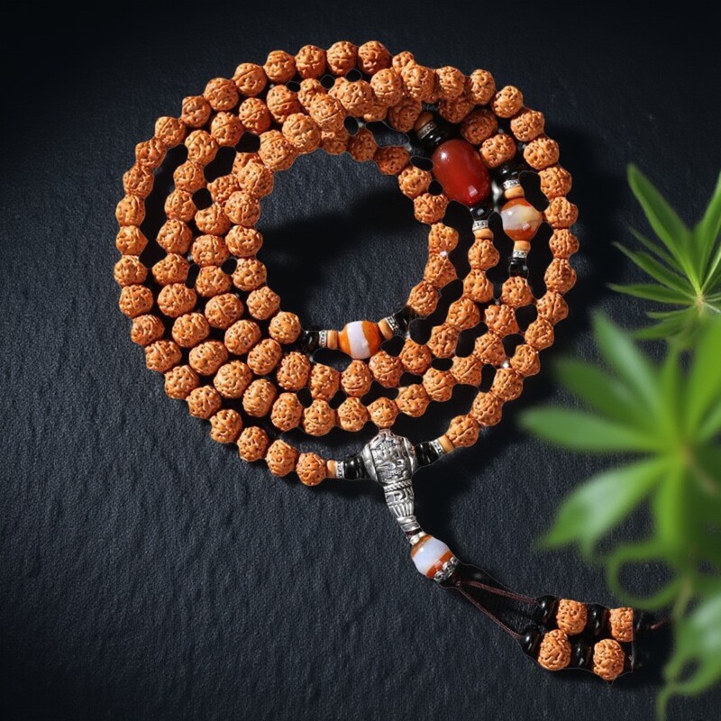 印尼108颗小金刚菩提手串男士手链
