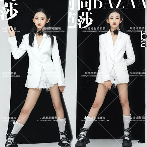 其他女杂志风拍照演出服儿童