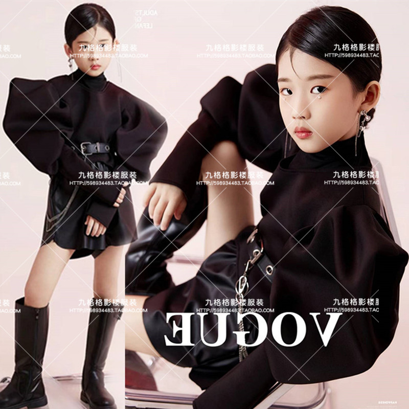 走秀演出服儿童其他女童潮服女
