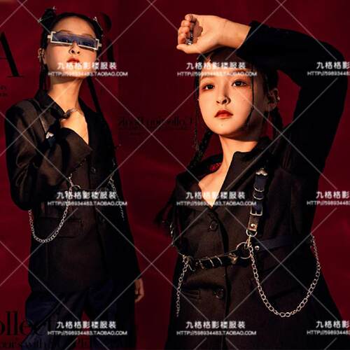 走秀演出服西装其他科技风女