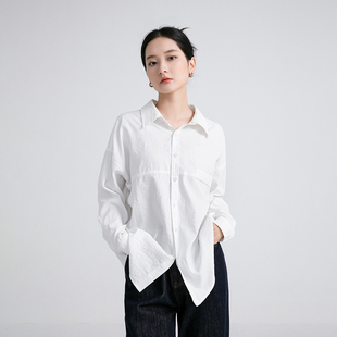 衬衫 经典 可穿宽松休闲通勤通配翻领柔软长袖 衣唱衣合三季 上衣 推荐