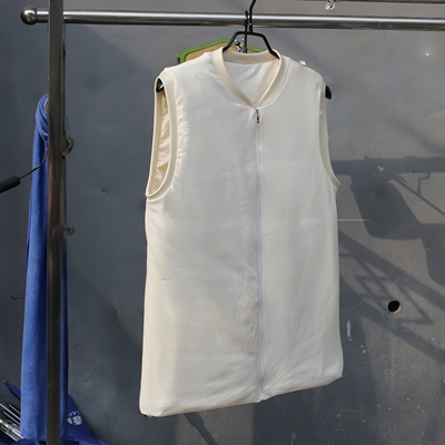 桑蚕丝护腰马甲背心修身