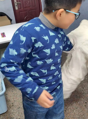 男生女生桑蚕丝可水洗内穿棉袄校服里夹袄保暖内衣透气轻薄套衫