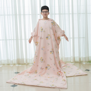 款 新款 四季 厚款 睡袋可直播可订制纯手工 现做大童防踢被桑蚕丝薄款