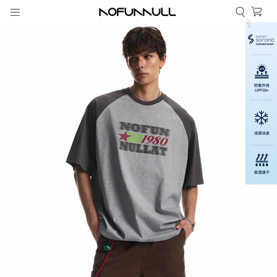 NOFUNNULL260g索罗娜凉感插肩袖