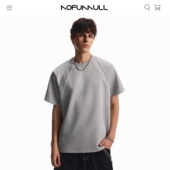 280g澳产太空液氮棉抗皱重磅短袖 宽松cleanfit t恤男boxy正肩短款