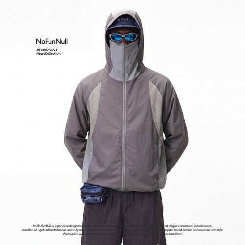 NOFUNNULLUPF50+网眼连帽防晒服