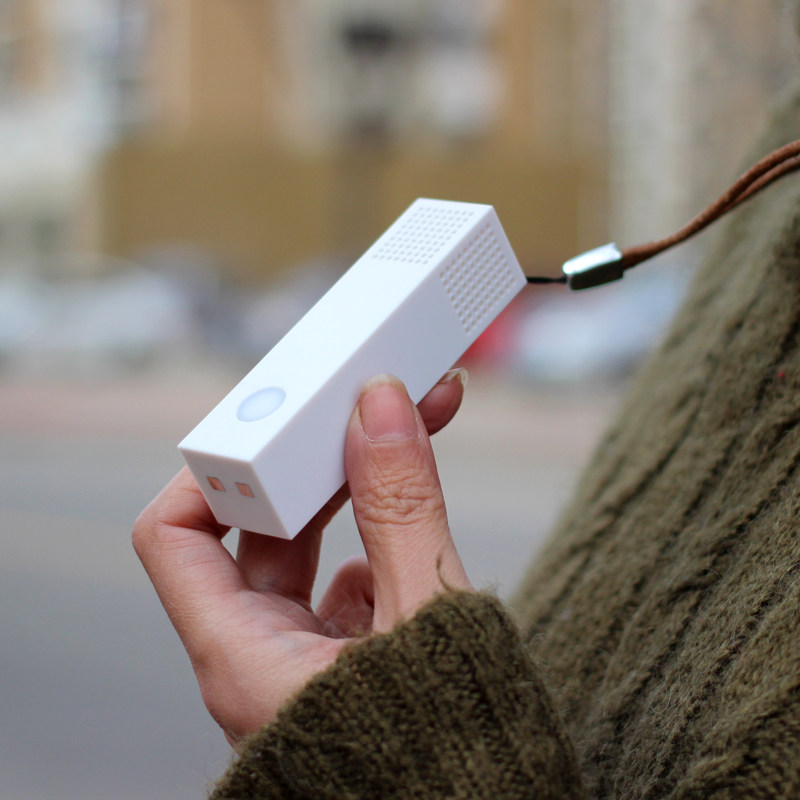 随身迷你空气净化器 除烟雾霾pm2.5便携负离子  礼物送女友闺蜜