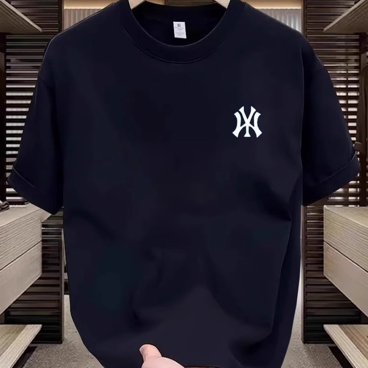 奥莱专柜纯棉短袖t恤男士2025夏季新款休闲宽松情侣半袖白色上衣