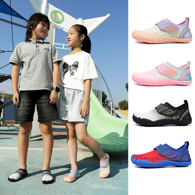 儿童男女室内训练鞋防滑耐磨跳绳鞋轻便软底跑酷鞋透气减震攀岩鞋