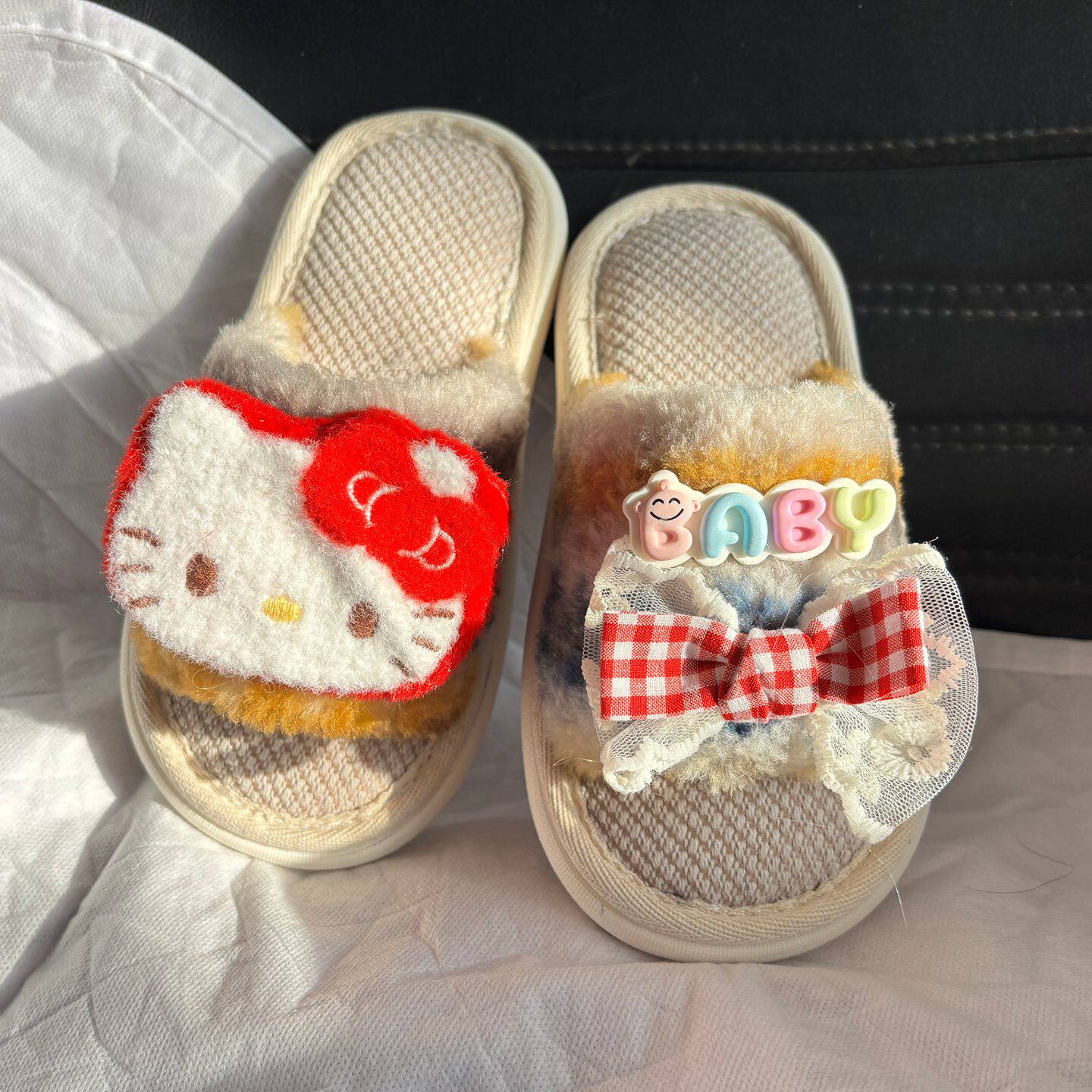 儿童亚麻拖鞋女童春秋季室内居家防滑小女孩2026新款四季棉麻拖鞋,童鞋/婴儿鞋/亲子鞋,儿童亚麻拖鞋,淘宝优惠券,粉丝福利购,淘宝优惠卷