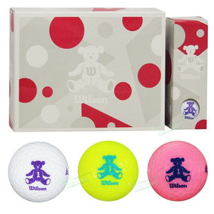 一打12个球正品 日本代购 高尔夫球4号 威尔胜 比赛用球 Wilson