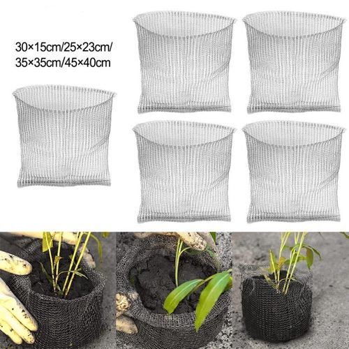 304不锈钢金属网袋 花草根部防虫网袋防鼠网袋编织网兜园艺过滤网