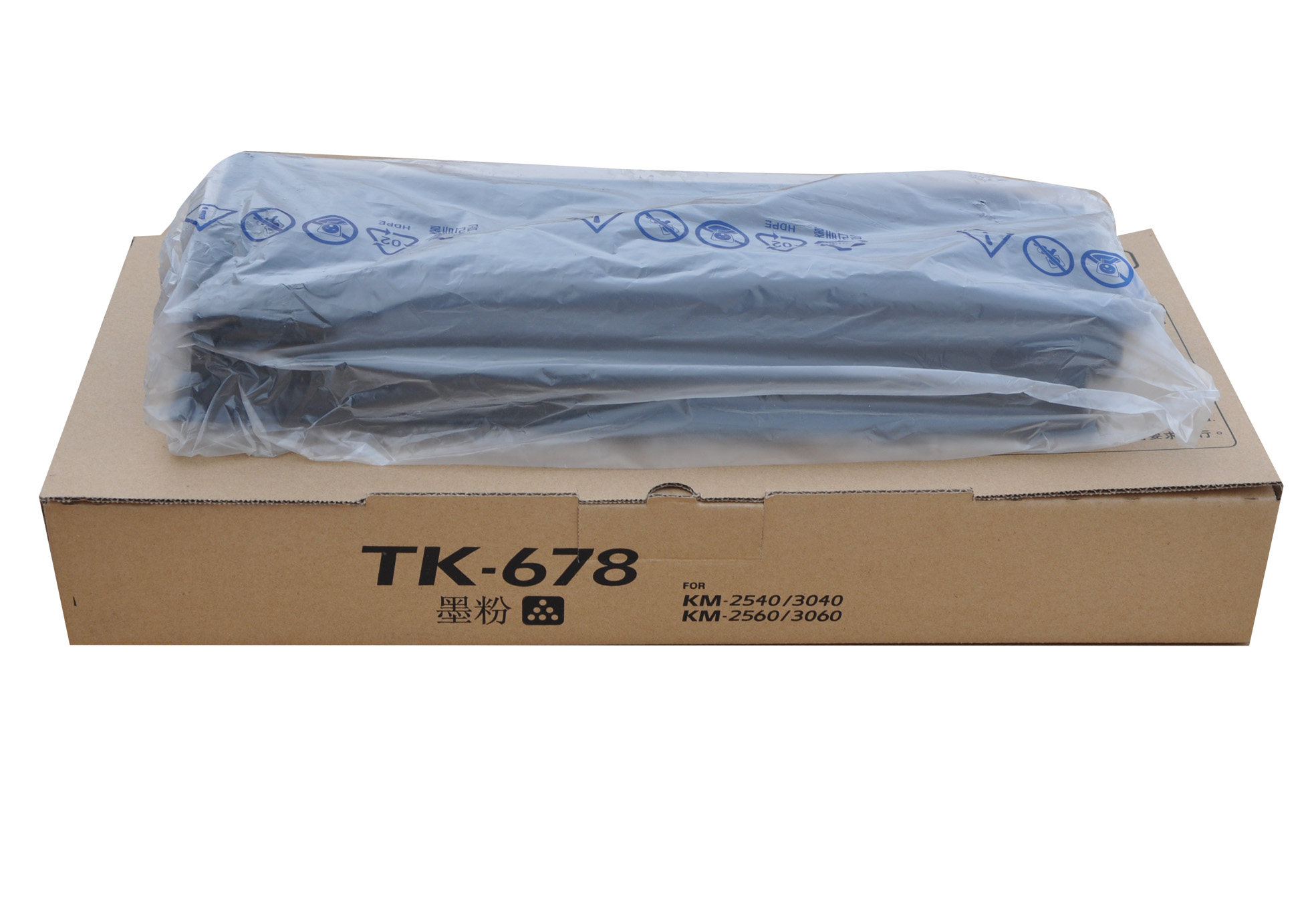 适用京瓷TK-678墨粉盒KM-2540/3040/2560/3060/300i粉盒