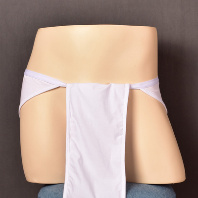 特为男士围兜内兜一片低腰三角裤