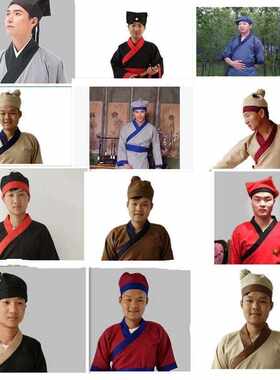 古代小二书生演出帽济公古装汉服道帽老头帽子